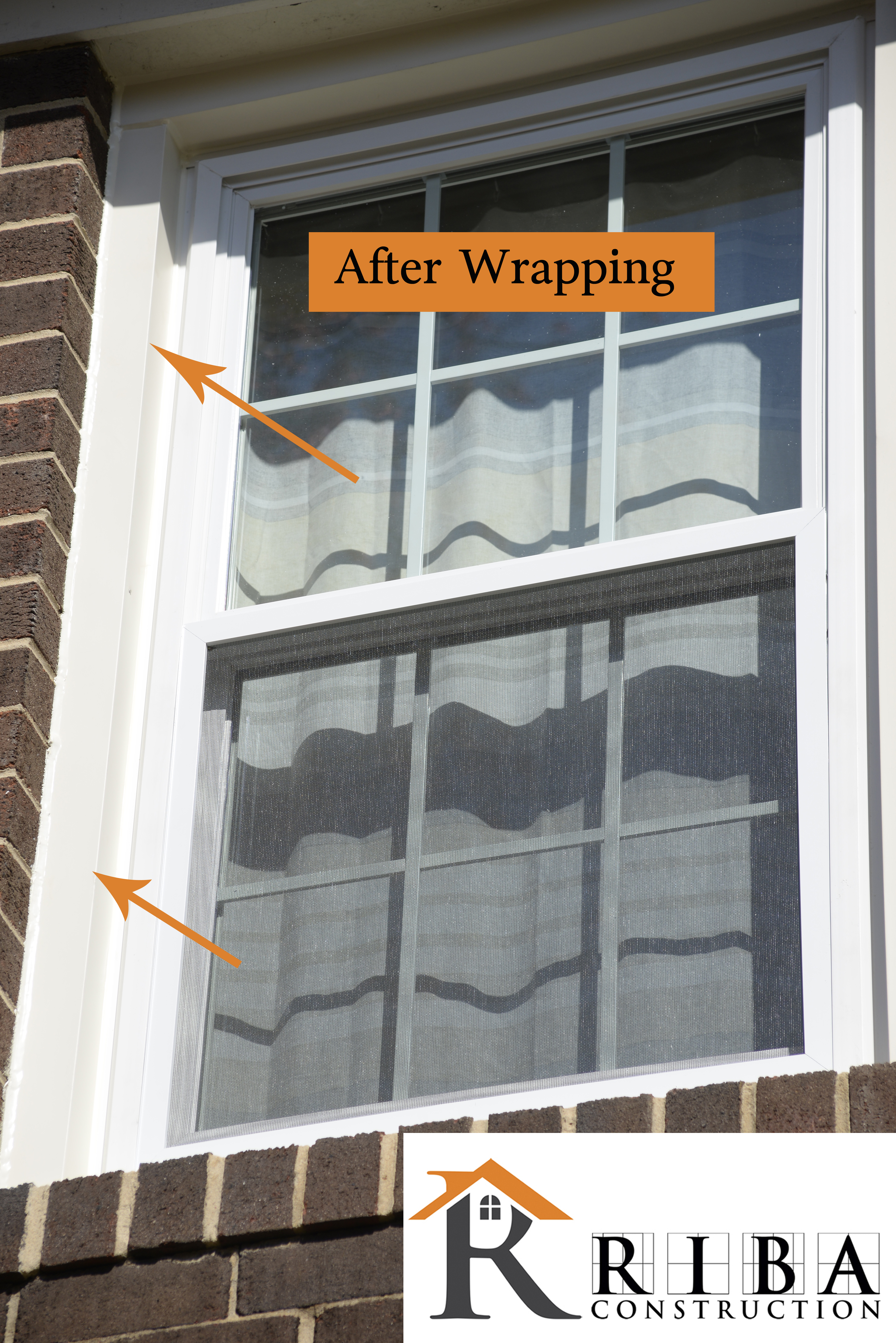Window wrapping can significantly improve energy efficiency