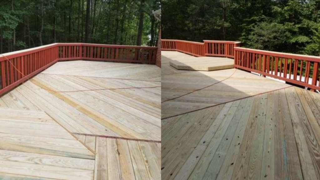 Deck repair after