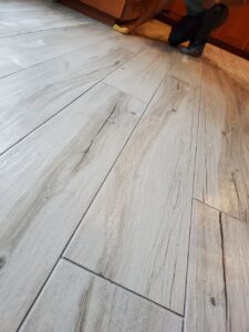 Wood grain tile final best installation near me