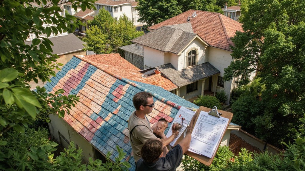 Average roof replacement cost range for homes in Fairfax Virginia